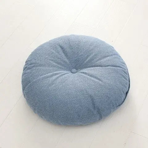 Coussin de Méditation Zafu en Lin Naturel — Posture & Confort